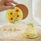 8 Pieces Diamond Painting Coasters Diamond Art Coasters Small Diamond Painting Coasters Kit for Beginners, Adults & Beginner Diamond Art Kits for Adults, for a Gift Craft Supplies diamond art coasters